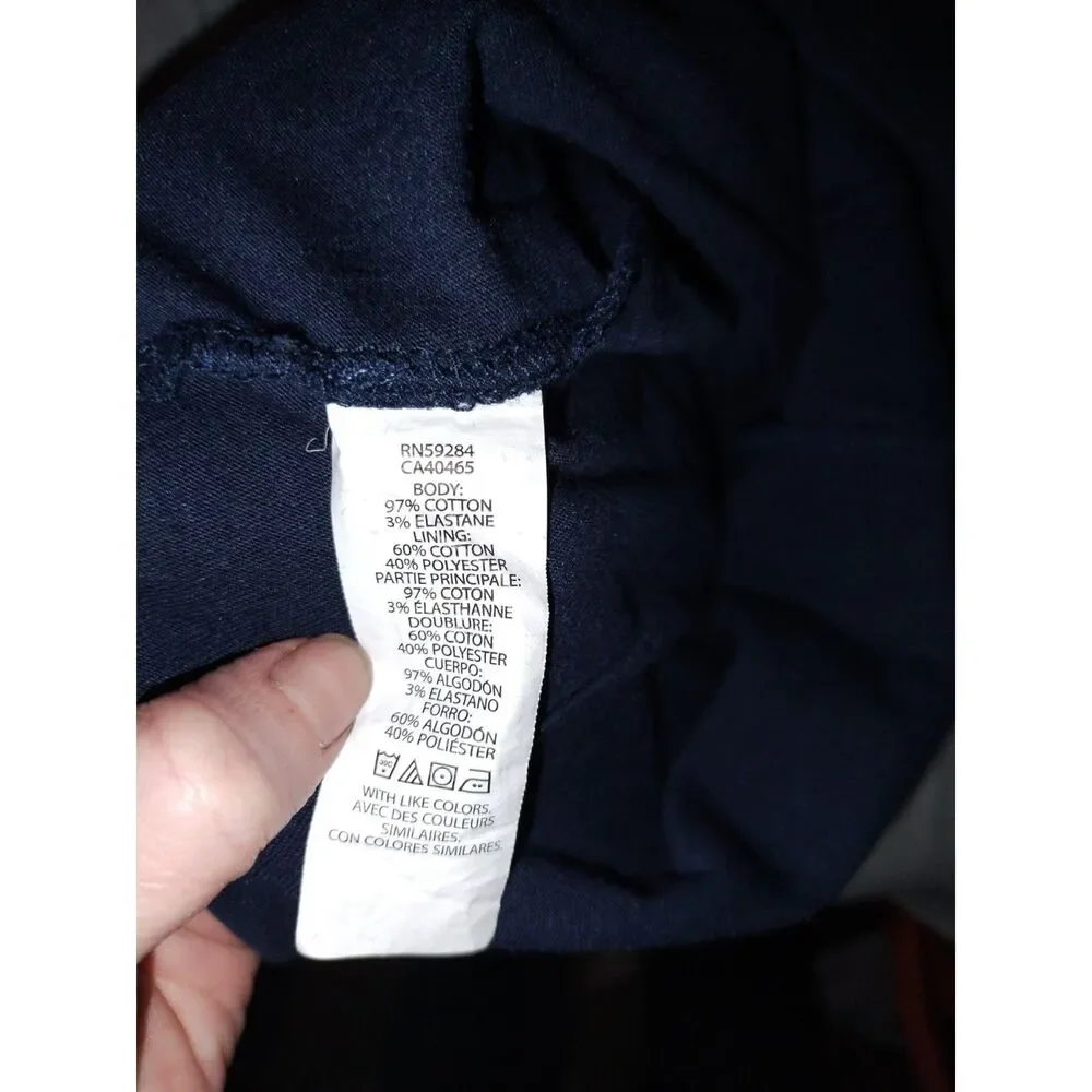 The Children's Place Size 18 Girls School Uniform Regular Pleated Skirt Navy